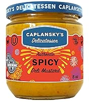 Vista 11 de Caplansky's Deli Mustard - Ballpark - Kosher, vegano, sin OMG, sin gluten, sin nueces, 7.9 fl oz (8 onzas líquidas)
