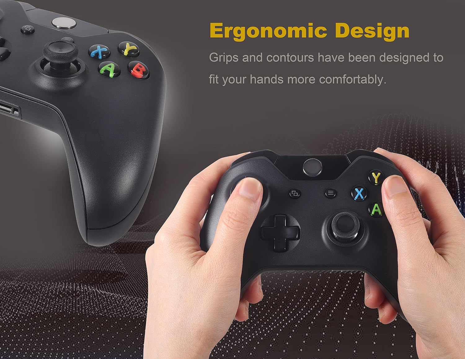Poulep Xbox one S Wireless Controller for All Xbox One Models, Series X S and PC