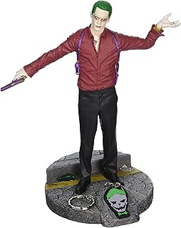 DC Suicide Squad Joker Finders Keypers Statue | Official Suicide Squad Key Holder Figure | 10 Inches Tall
