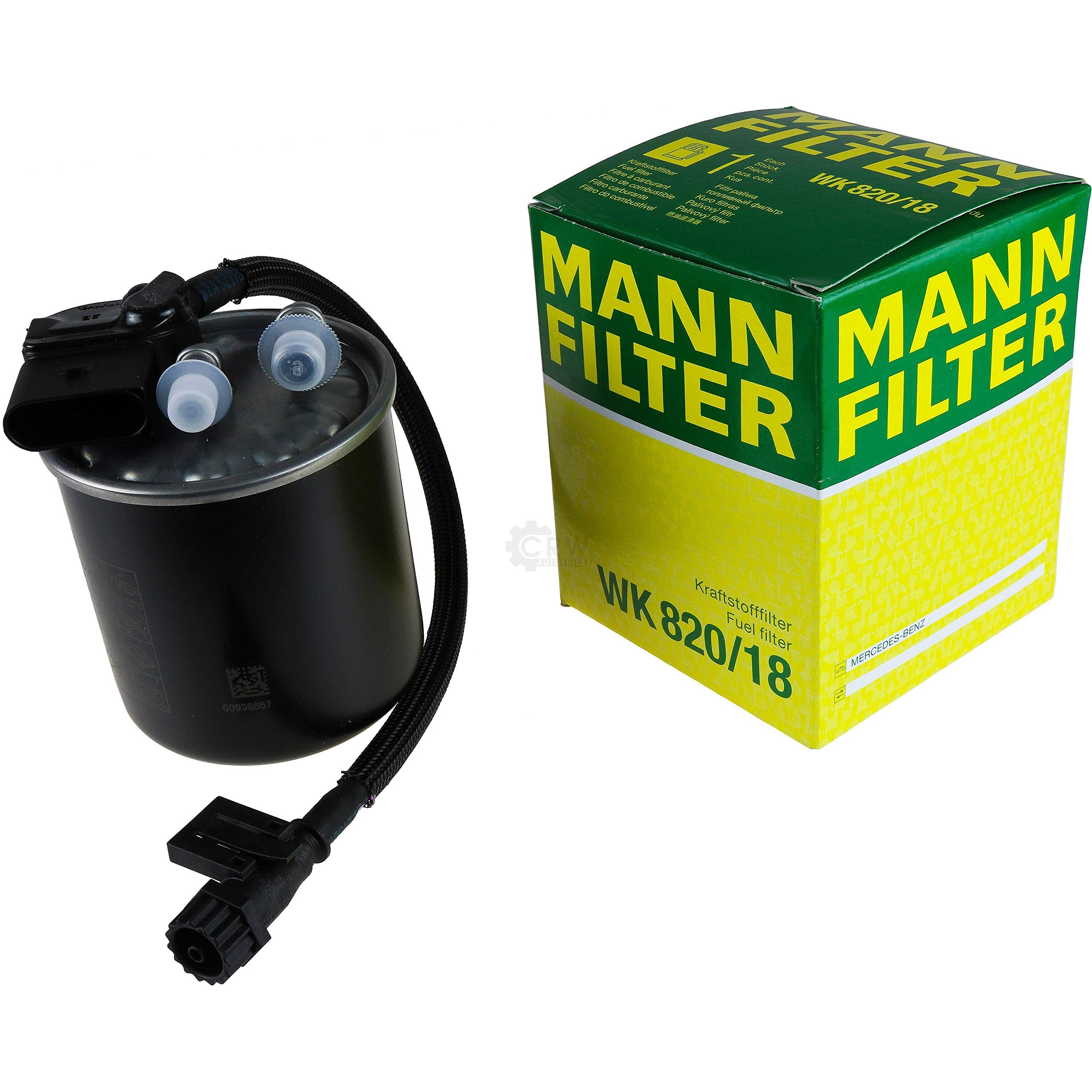 Liqui Moly Lot de filtres à huile moteur Longtime High Tech 5 W-30 Mann Filter 7 l