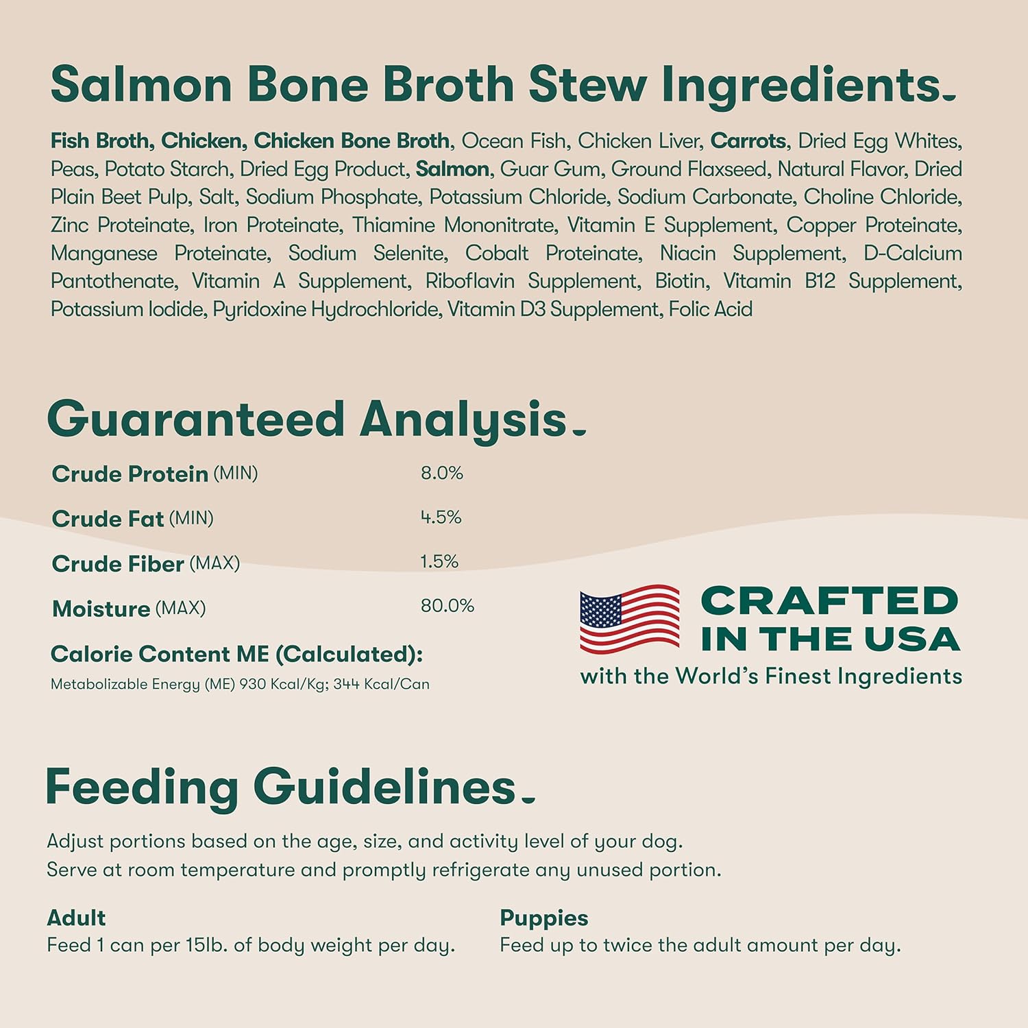 Jinx Bone Broth Stew for Dogs, Variety Pack - Chicken & Salmon Recipes - Grain-Free Wet Dog Food & Topper for Picky Eaters - Promotes Lean Muscle Growth, Healthy Coat & Digestion - 13 Oz, 12 Pack - Image 9