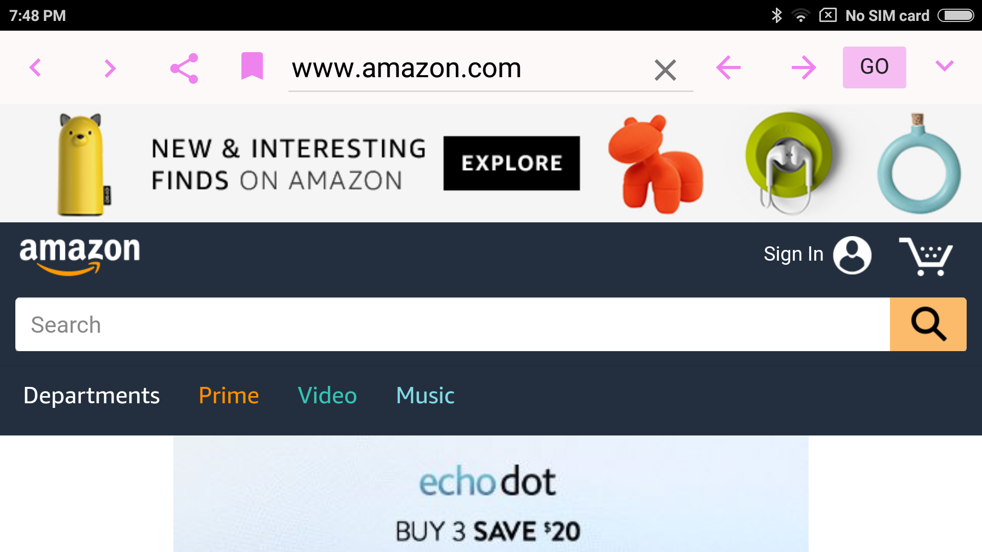 BrowserX4: 4 Browsers at Once - App on Amazon Appstore
