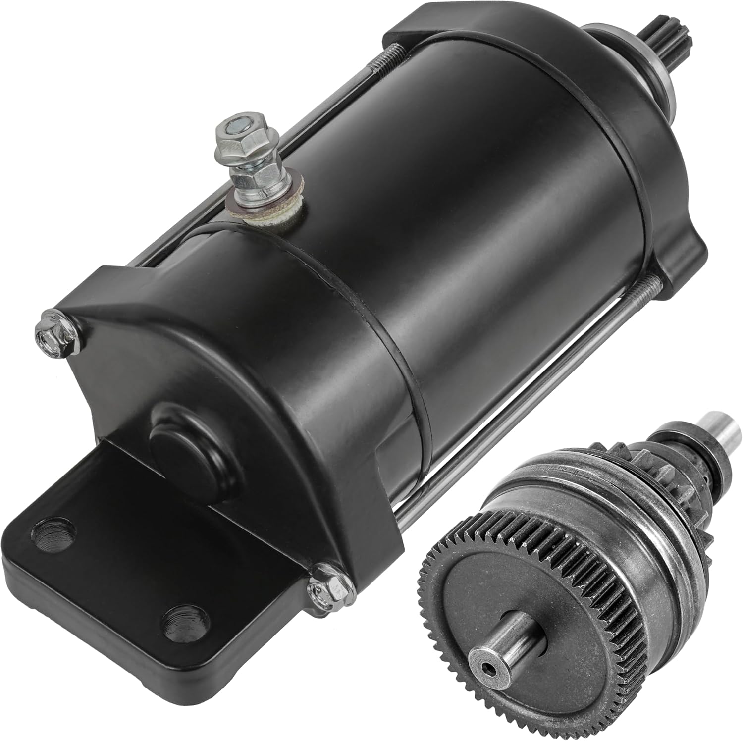 Caltric Starter and Drive Bendix Compatible with Arctic Cat Tigershark 640 770 639 768 1993-1999
