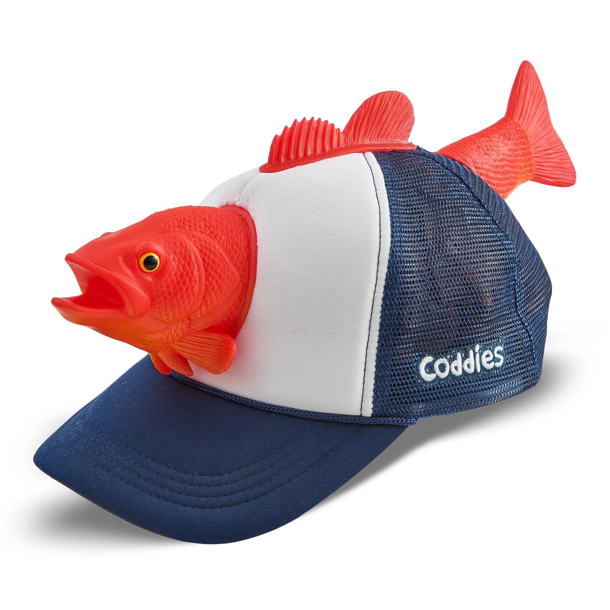 Coddies Goldfish Hat - Hilarious Novelty Fishing Hat, Perfect Gag Gift for Anglers, Dads & Fish Enthusiasts