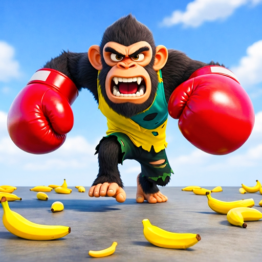 Ape Fighting Arena Gorilla Battle War Game