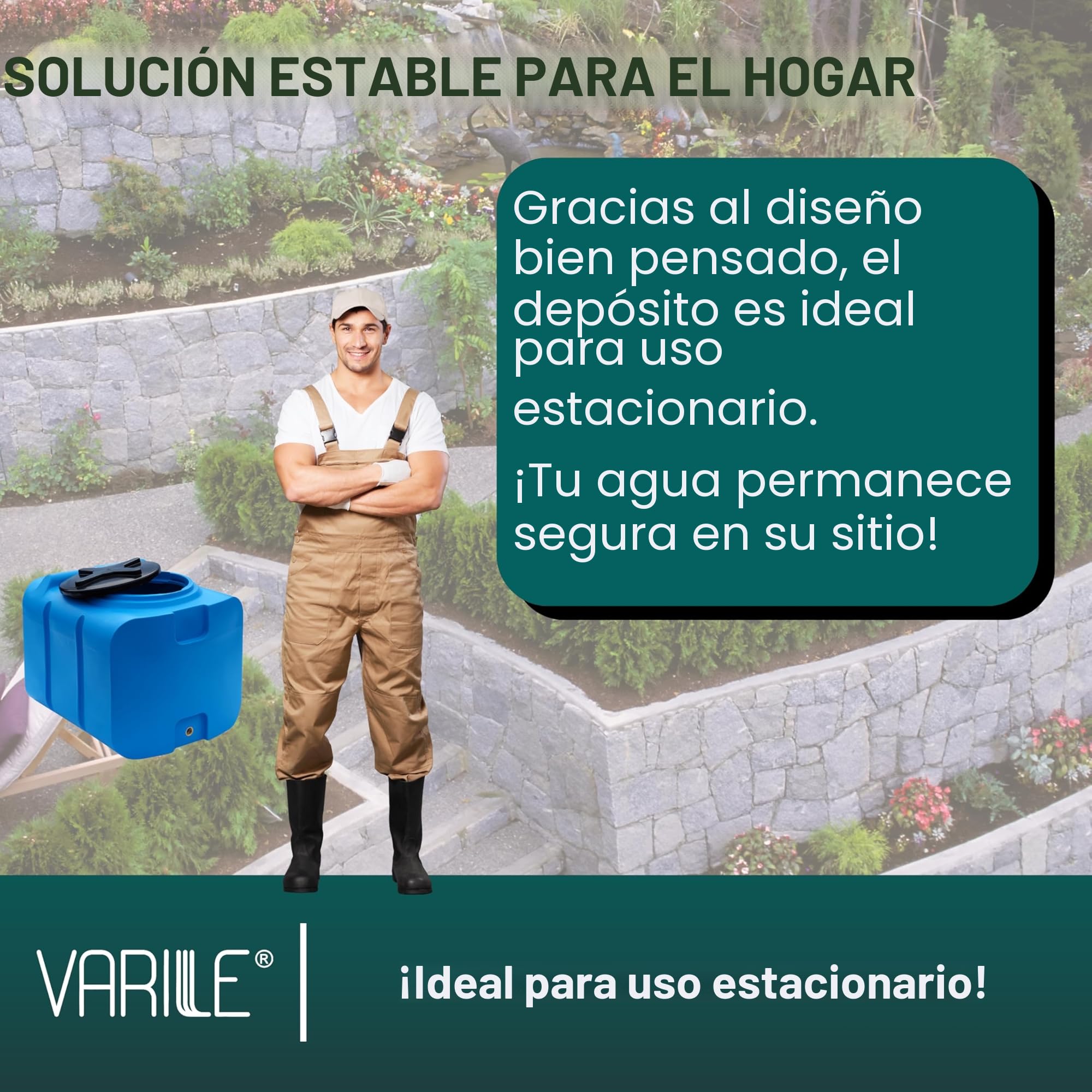 Varile Depósito de Agua Potable de 200 l