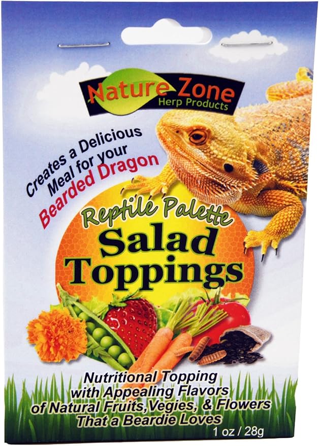 Nature Zone Salad Toppings for Bearded Dragons – Nutritious Mix