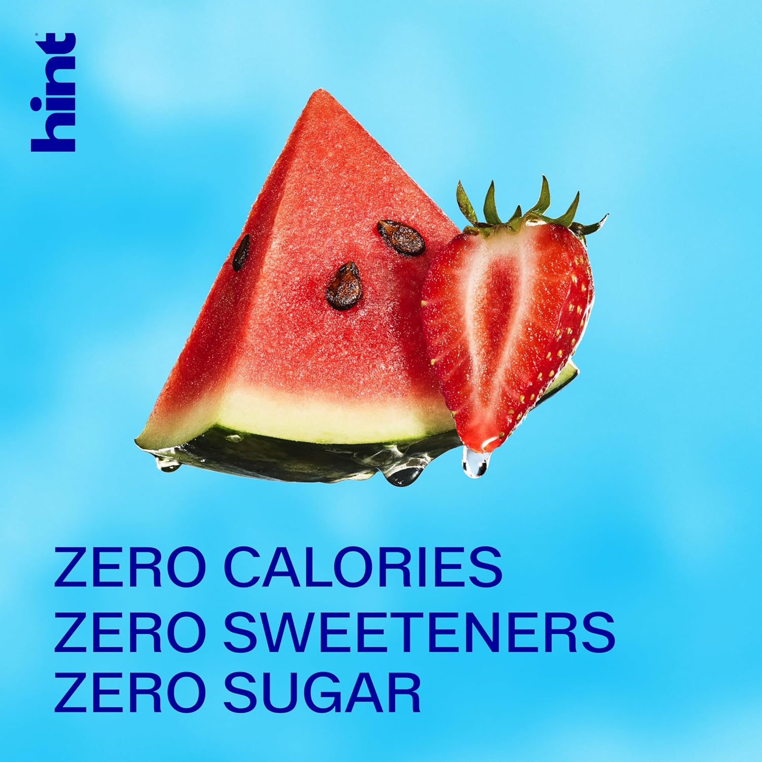 Hint Fruit-Infused Bottled Water, Watermelon - Sugar Free Flavored Water with Zero Calories, Naturally Flavored, and No Artificial Sweeteners - 16 Fl Oz (Pack of 12)