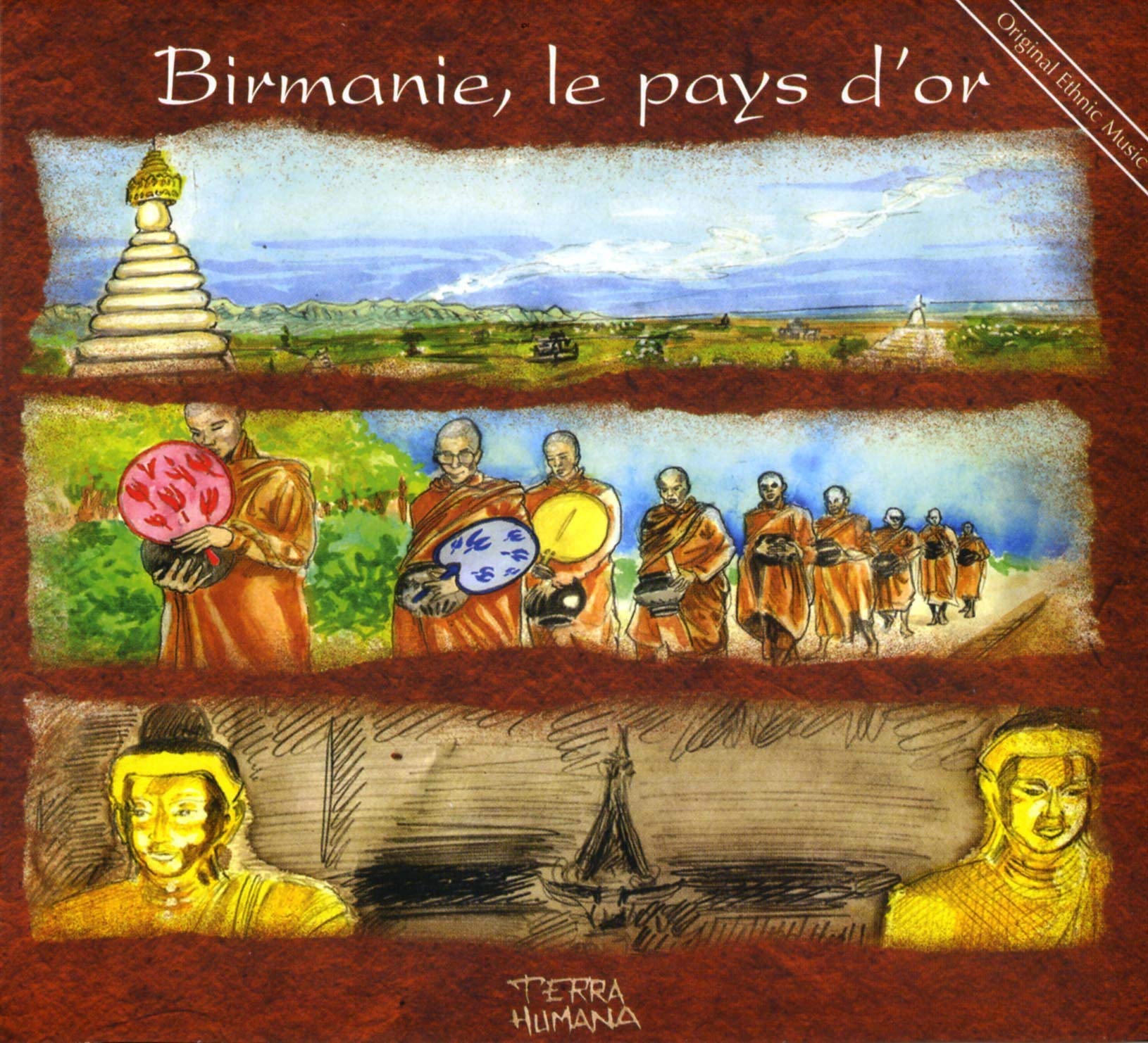 BIRMANIE, PAYS D'OR - CD ORIGINAL ETHNIC MUSIC [Audio CD] Anonyme