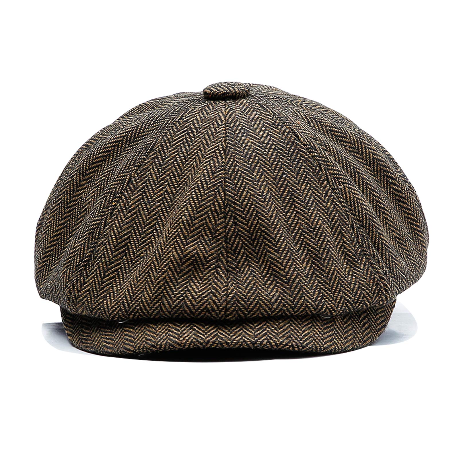 Czapka z daszkiem Gatsby 8-częściowa beret Newsboy Flat Cap