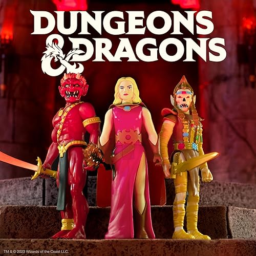 Miniatura 3 de Super7 Dungeons & Dragons Githyanki - Figura de acción de Calabozos y Dragones de 3.75 pulgadas con accesorio, coleccionables vintage y juguetes