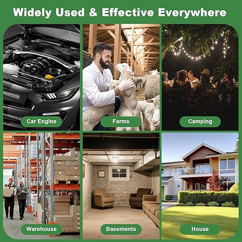 Miniatura 7 de Repelente de roedores para ratones, paquete de 32 aceites de menta para ratones, ardillas, arañas (menta), EPA No. 104817-CHN-1