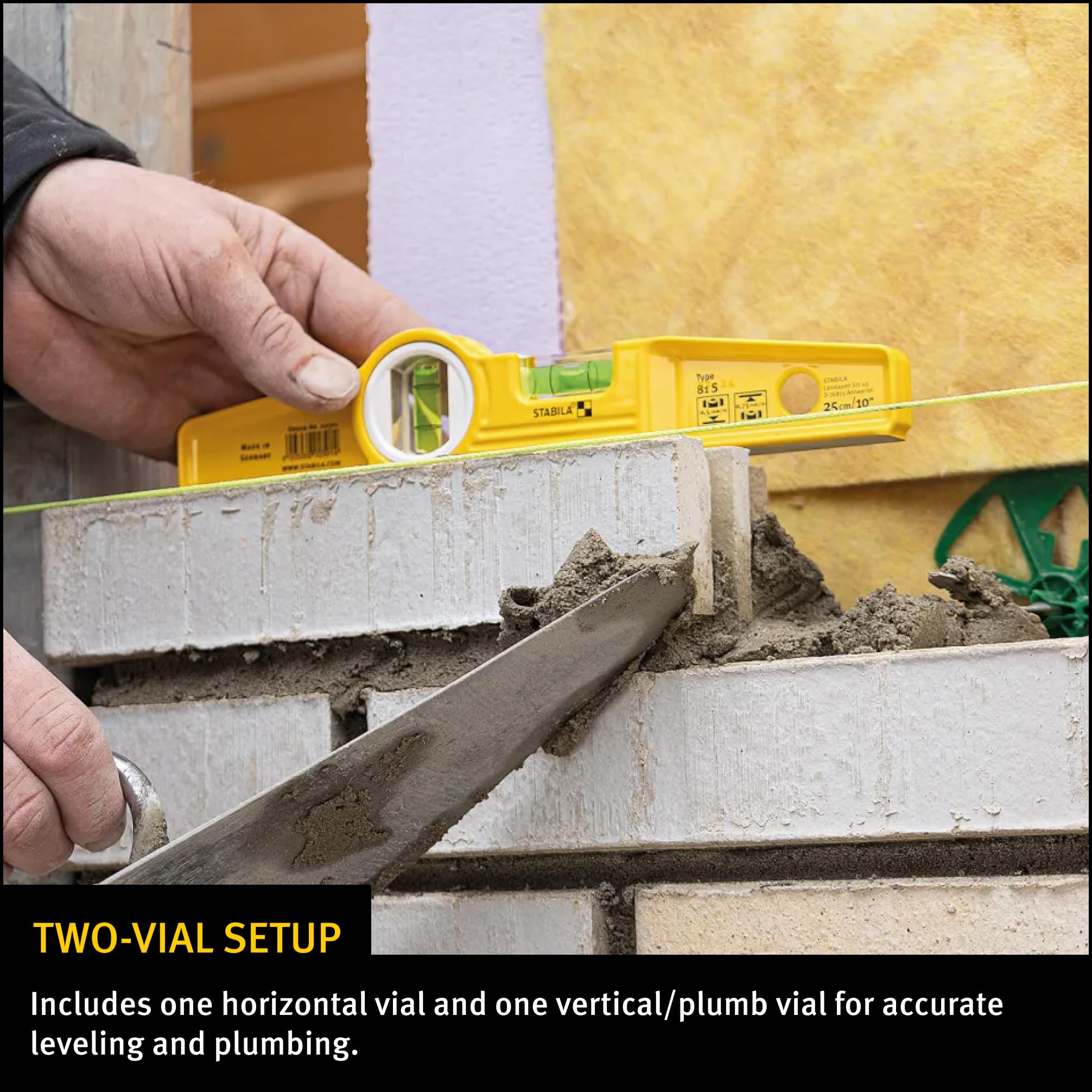Stabila 81S Torpedo Level - Precision & Portability -3