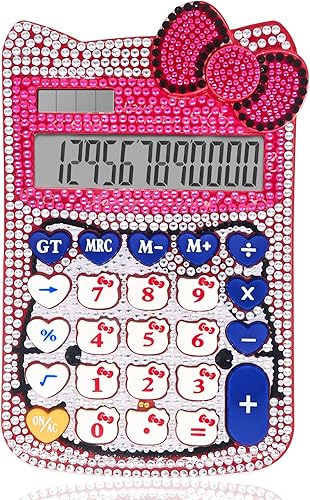 Miniatura 8 de Lindas calculadoras, 8 dígitos con pantalla LCD para profesores, estudiantes, oficina básica para la escuela, mini calculadora, calculadora de mano