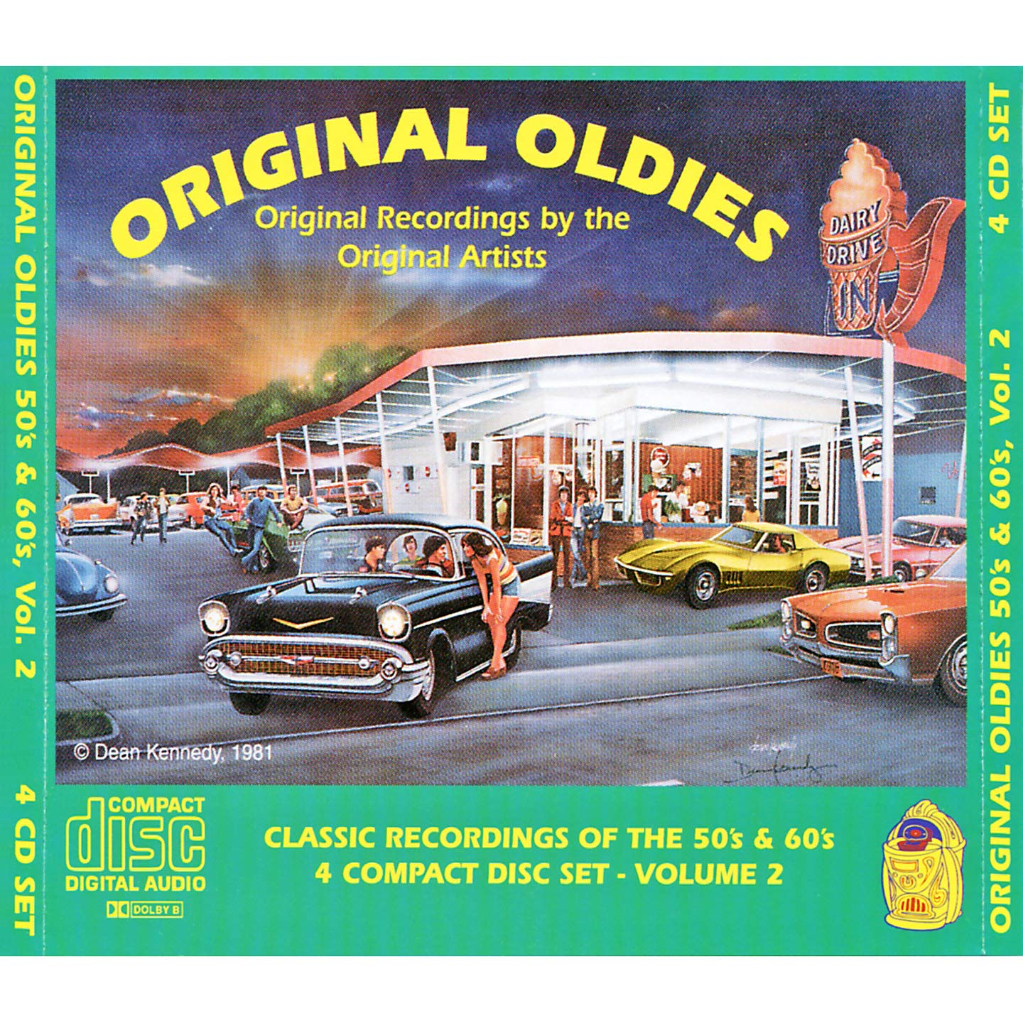 Original Oldies Volume 2 Classic Recordings of the 50's and 60's Audio
