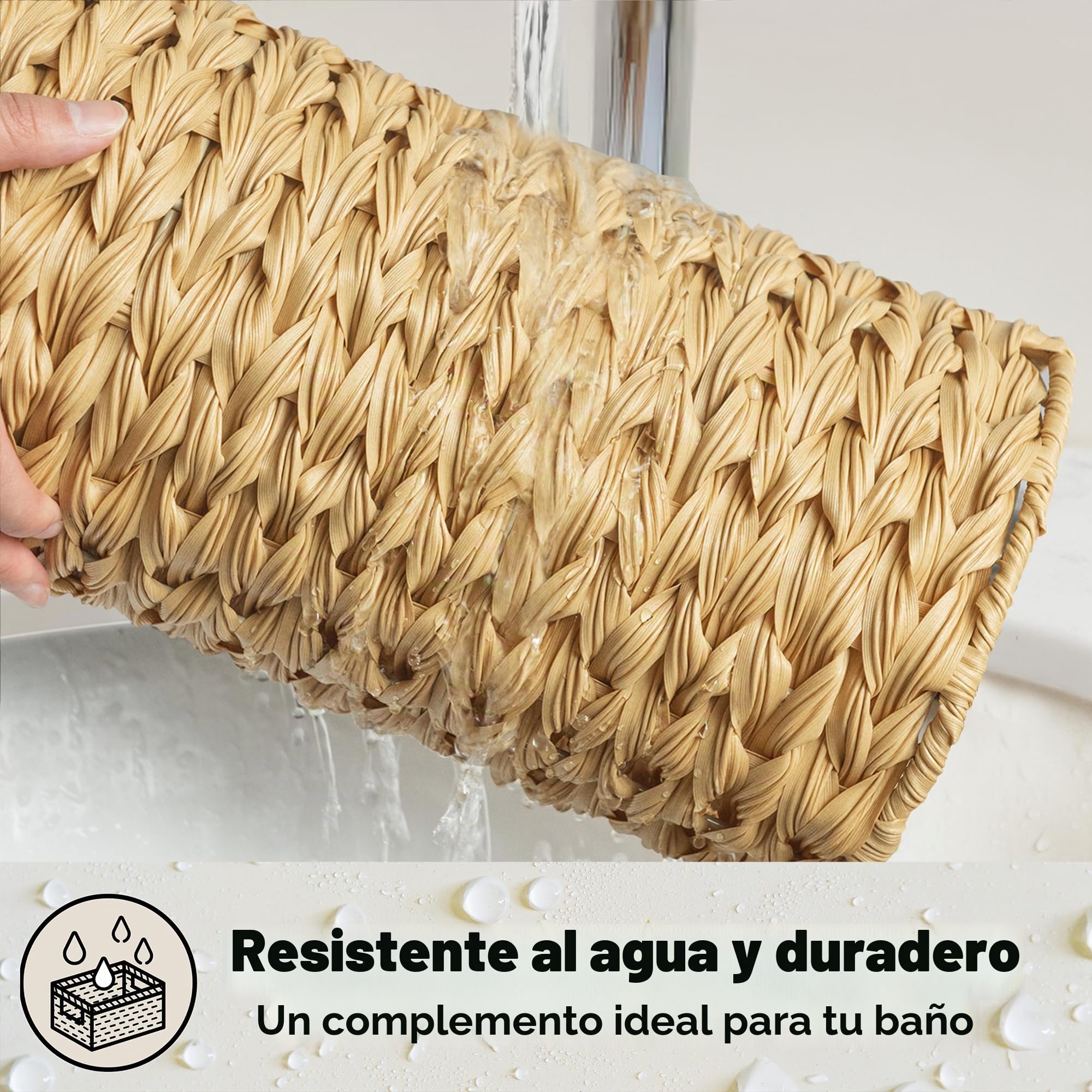 GRANNY SAYS Soporte de Almacenamiento de Papel higiénico, Soporte de Papel higiénico con Almacenamiento, Soporte de pañuelos de baño, Soporte de Rollo de Inodoro Independiente, Organizador de Papel