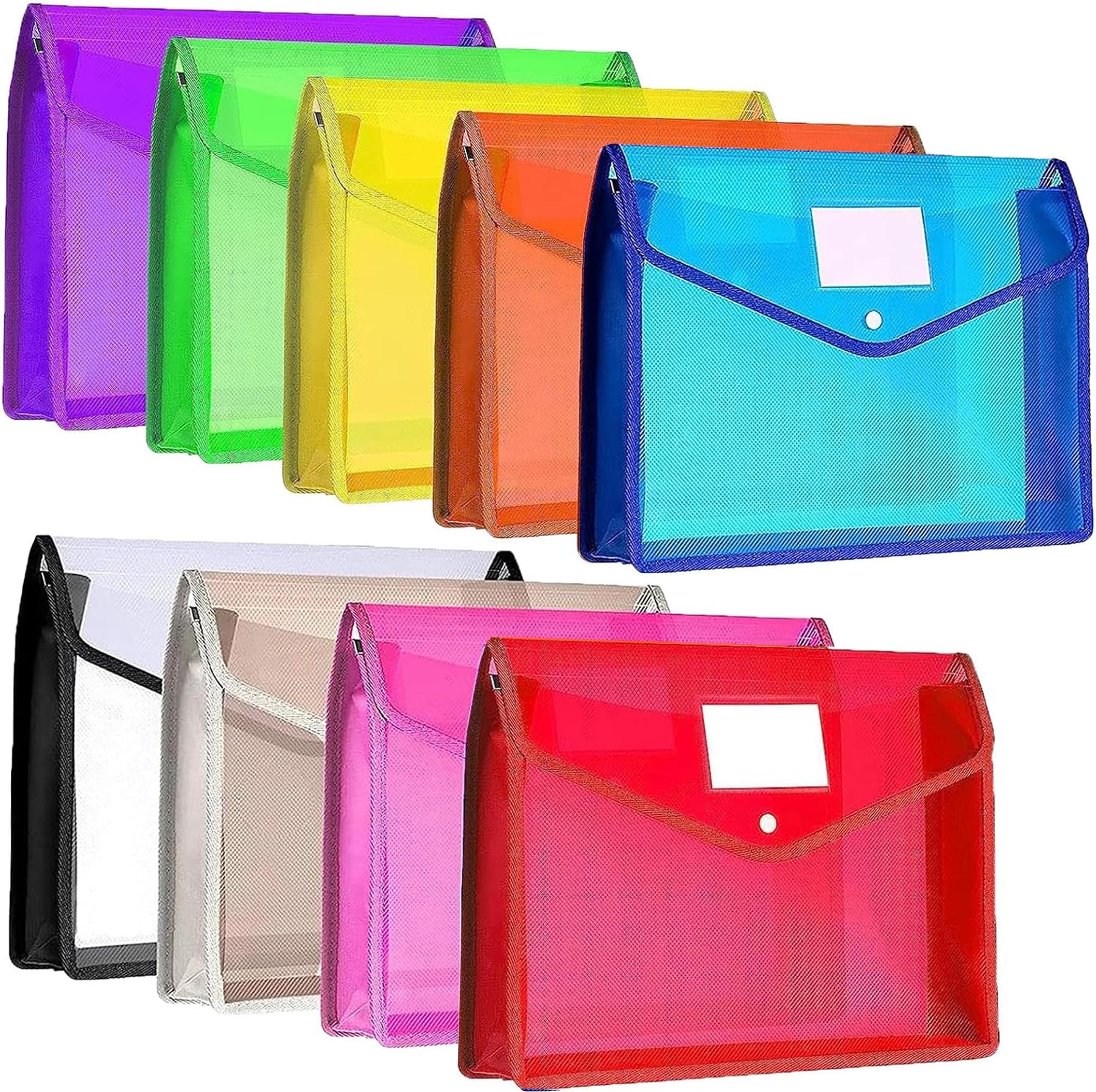 Shop Clear Plastic File Folders And Envelopes For Office And School