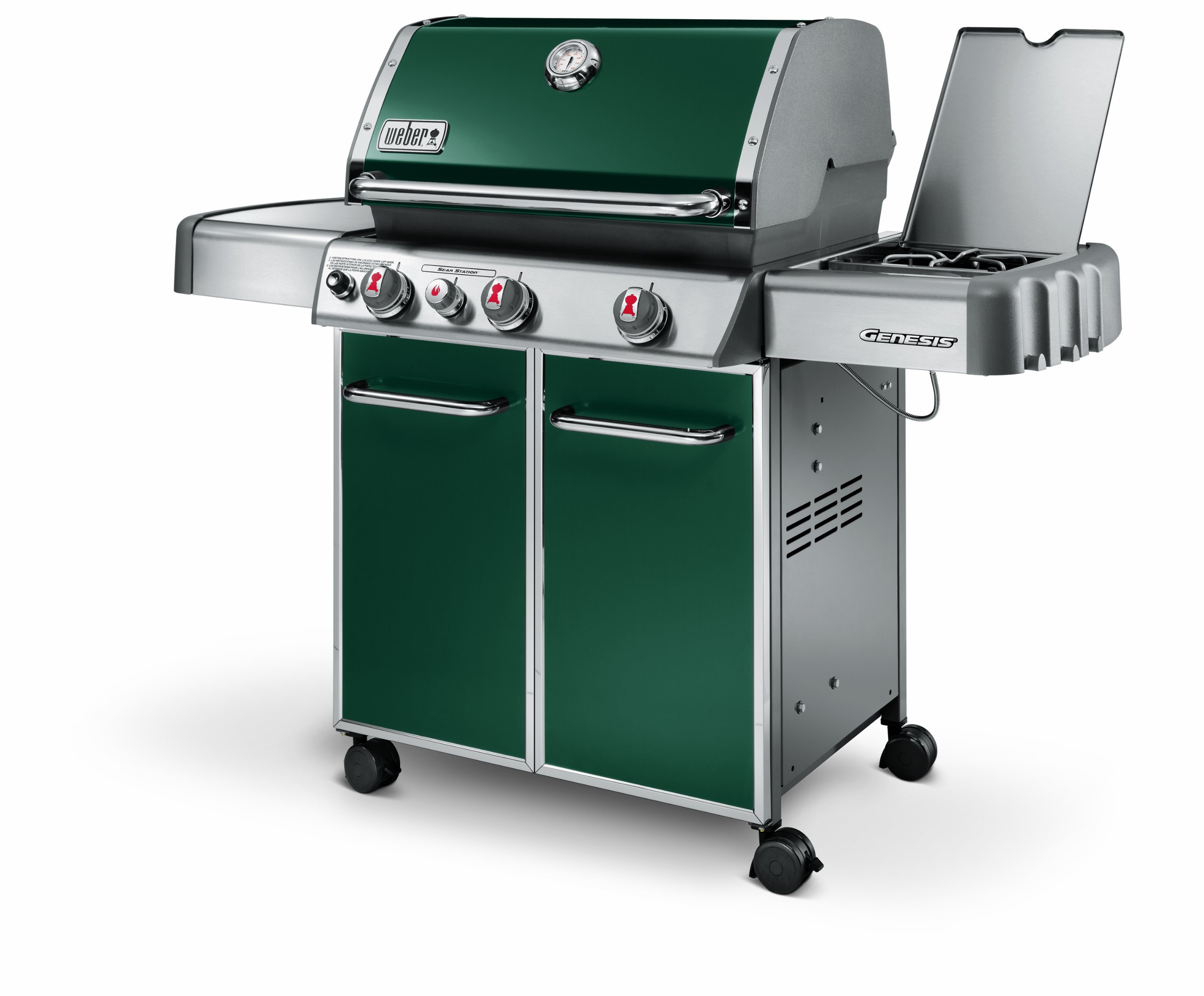 Weber Genesis Vs. Genesis Ii: Hashing Out The Difference 1 Weber Genesis 6537001 E-330 637-Square-Inch 38,000-Btu Liquid-Propane Gas Grill, Green