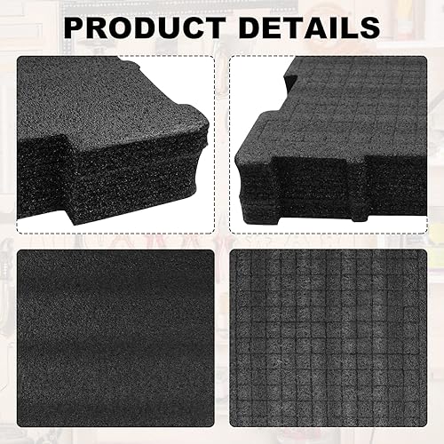 Miniatura 6 de Organizador de herramientas, inserto de espuma DWST88801, se adapta a DEWALT Tool Box Packout Insertos de espuma DWST17808, DWST17807, DWST17805 (2