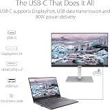 ASUS ProArt PA278CGV Professional Monitor – 27", IPS, QHD (2560x1440), 144 Hz, 95% DCI-P3, colour Accuracy ΔE < 2, Calman Verified, USB-C PD 90W, VESA DisplayHDR 400, FreeSync Premium, Ergonomic Stand - 6