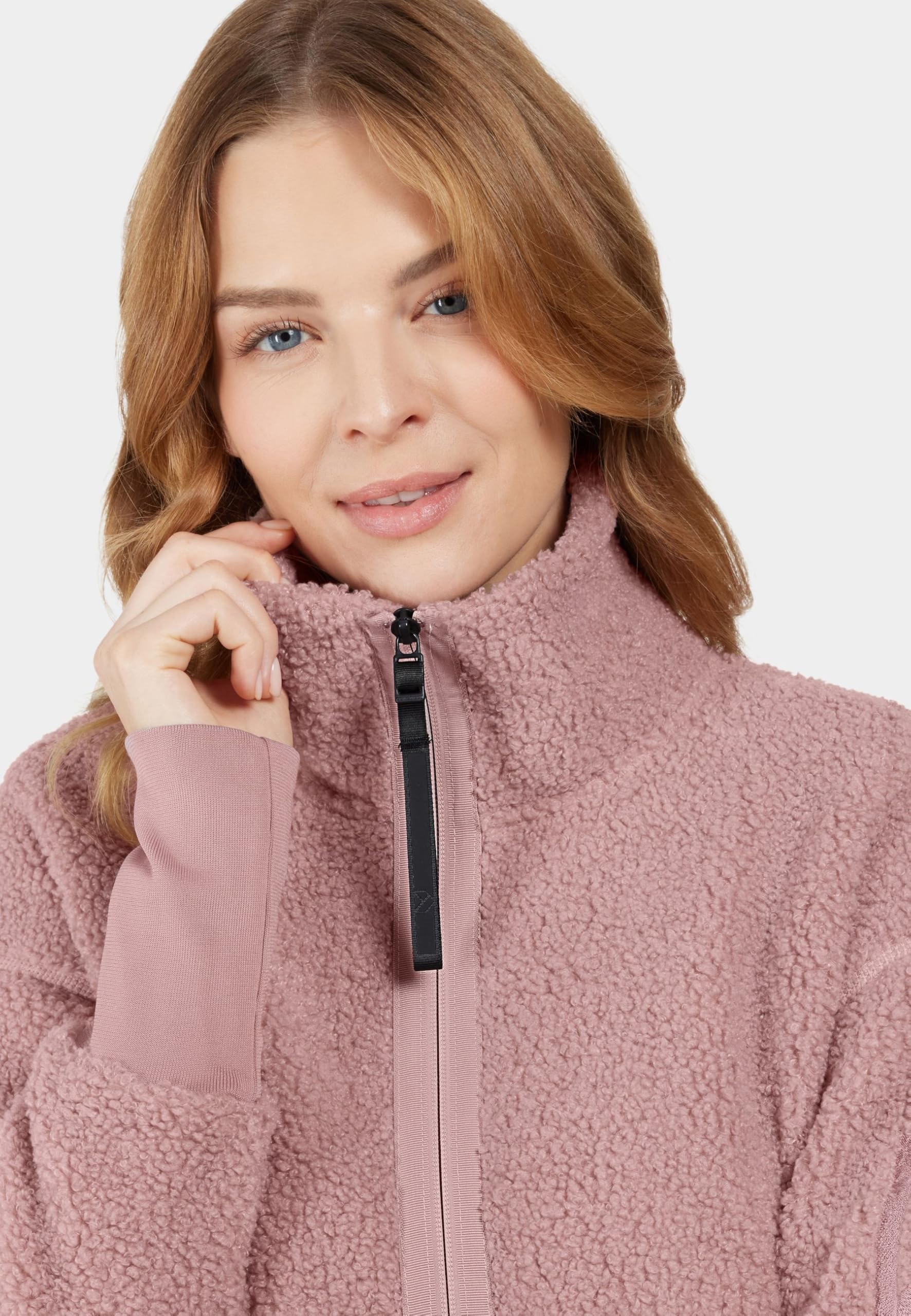 Didriksons - Sally Teddy Jacke - Damen Pile Full-Zip