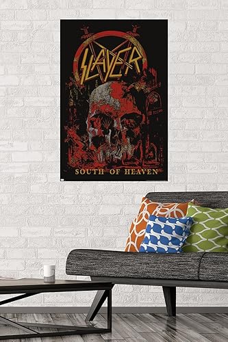 Miniatura 2 de Trends International Slayer - Póster de pared del sur del cielo, 34 pulgadas de largo x 22.4 pulgadas, versión sin marco