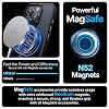 Compatible Fusion Mat Series Quality Original Version Case Metal Keypad and Ultra Strong Real Magnets Stylish Design Case (Black, 12-12 Pro) with Magsafe for Minesk iPhone 12 and 12 Pro