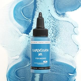 Delaminating Alcohol Inks - Self-Splitting Alcohol Ink P-104 'Maldives' - 1 fl oz (30 ml)