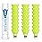 HIRALIY Badminton Birdies 12/24 PCS,Nylon Badminton Shuttlecocks with Stability Durability for Baseball Batting Practice Training,High Speed Birdie Balls for Backyards Indoor Outdoor Sports (12)