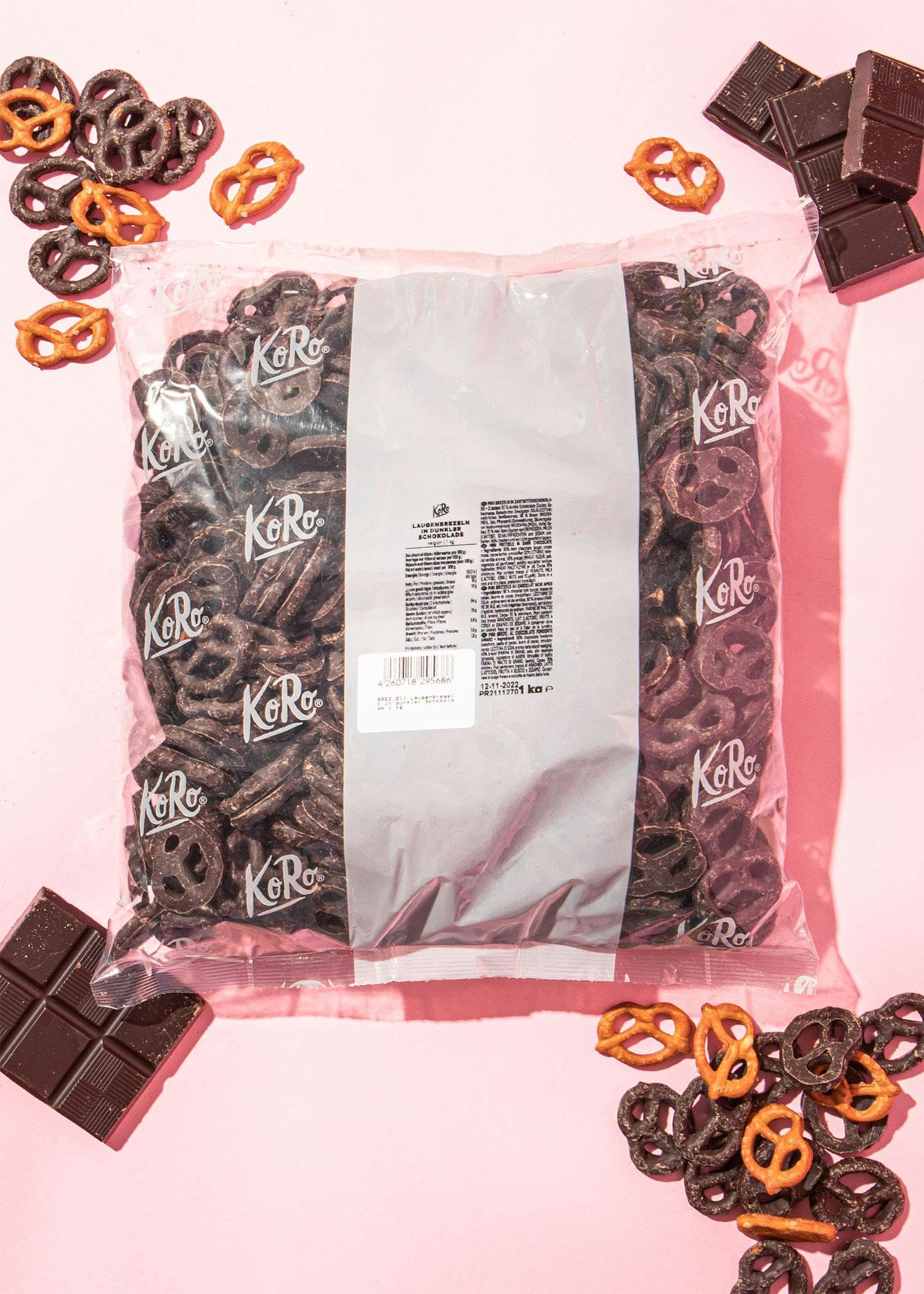 KoRo - Bretzels au chocolat noir 1 kg
