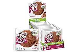 The Complete Cookie, Snickerdoodle, 16g Plant-Based Protein Per Cookie