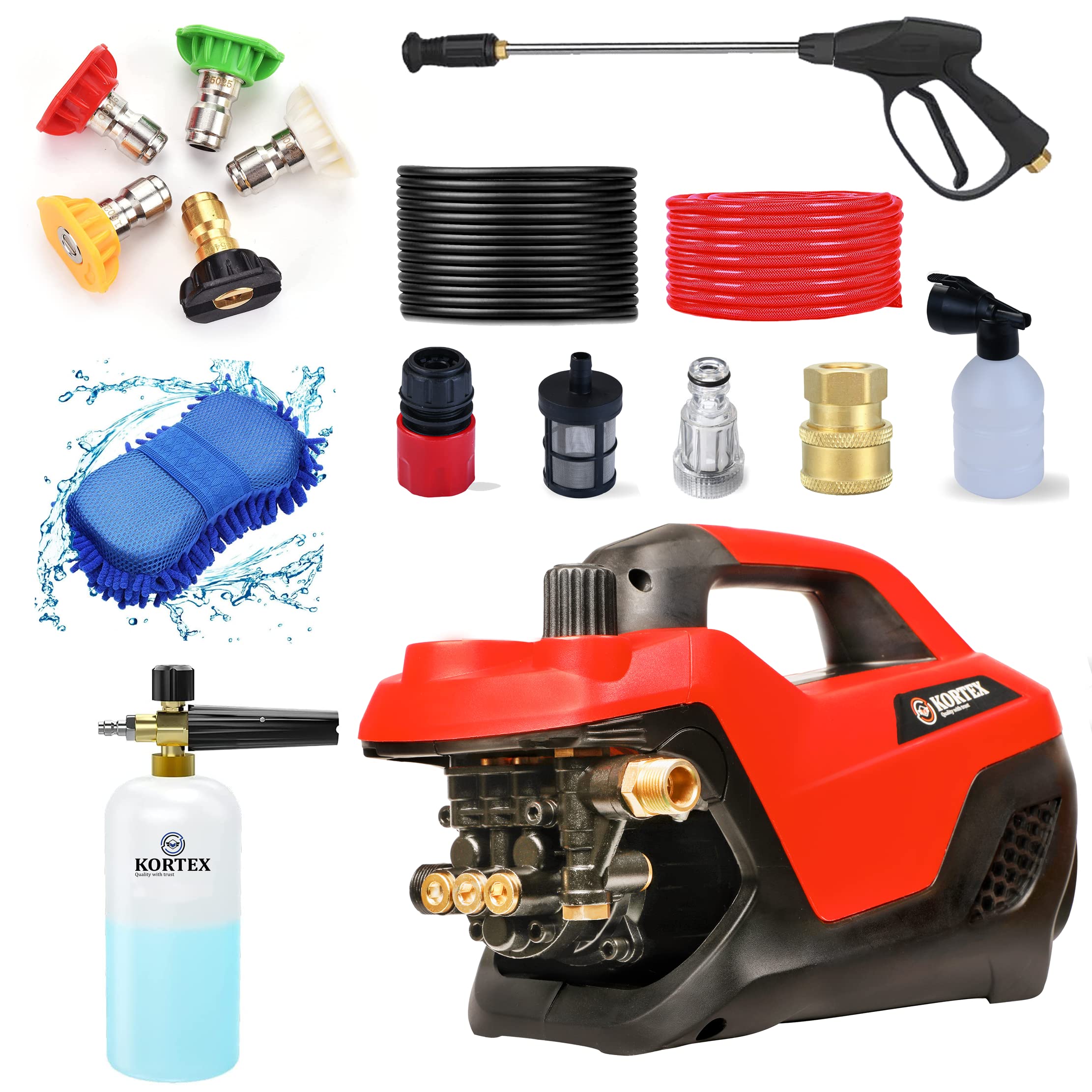 Buy Kortex R10D Max Pessure 350 Bar, 3.0 KW. Powerful Semi Commercial