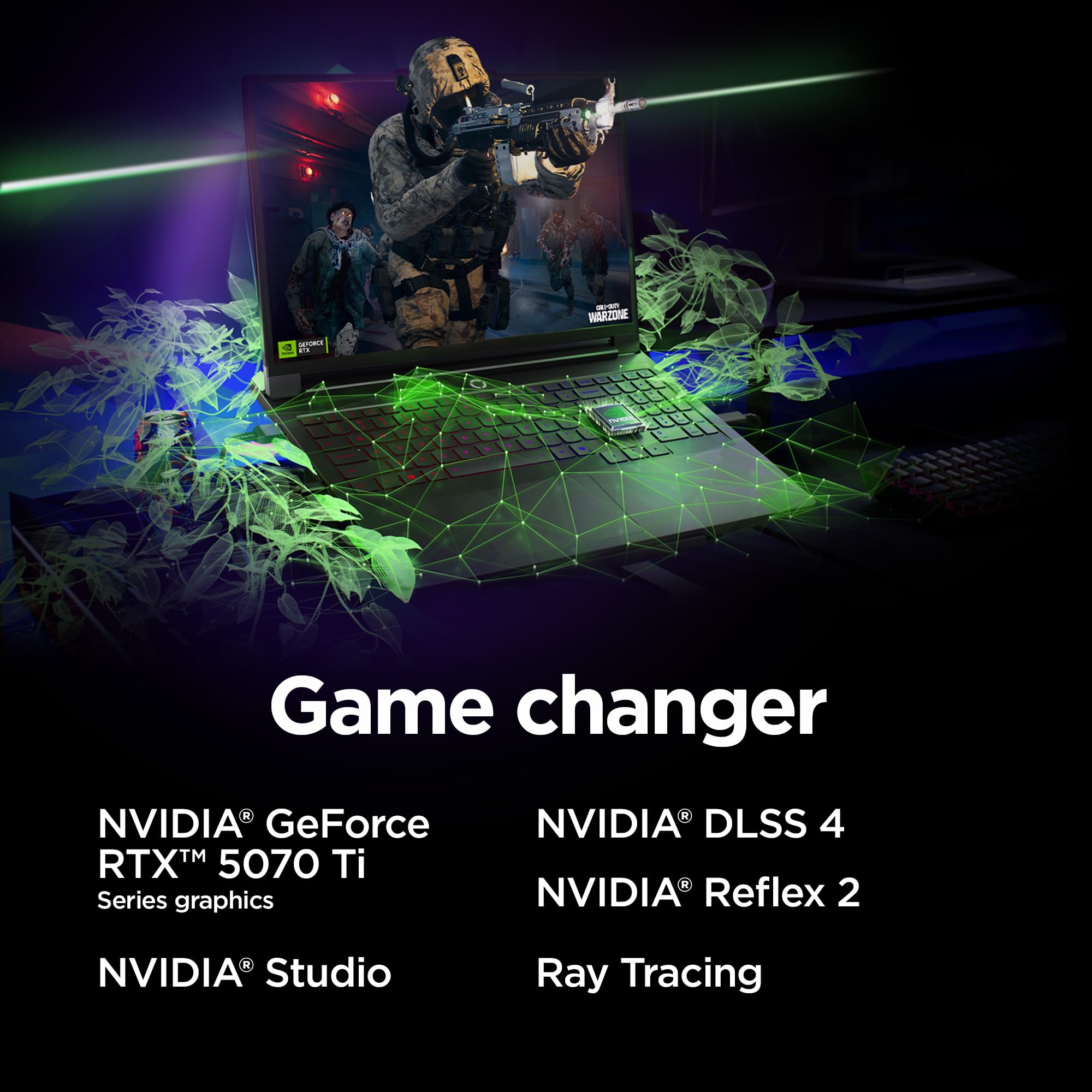 Lenovo Legion Pro 7i – AI-Powered Gaming Laptop – Intel® Core Ultra 7 255HX – 16" WQXGA PureSight OLED Display – 240Hz – NVIDIA® GeForce RTX™ 5070 Ti – 32GB Memory – 1TB Storage – PC GamePass