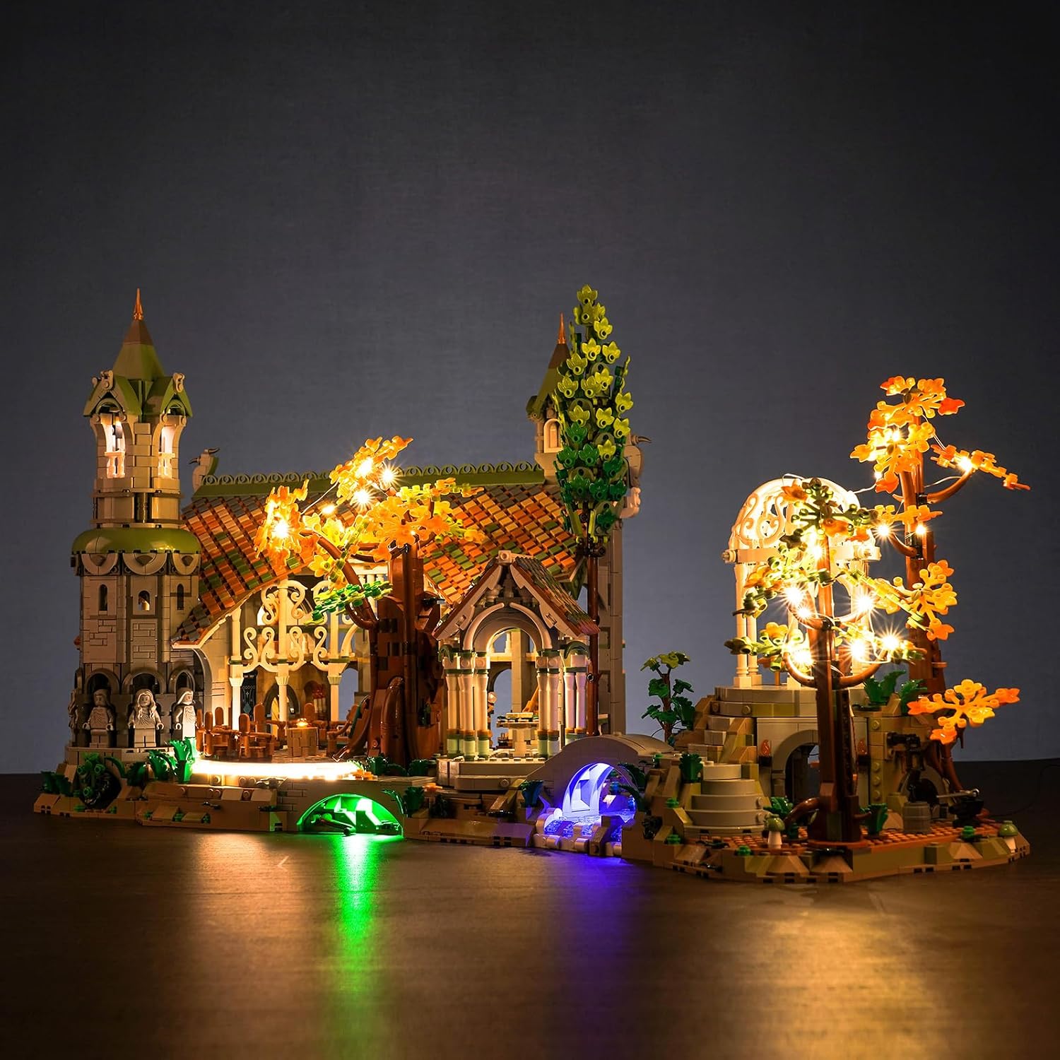 LED Light Kit for LEGO 10316 LORD of The RINGS: RIVENDELL, Light Kit ONLY, LEGO Model NOT Included, Small