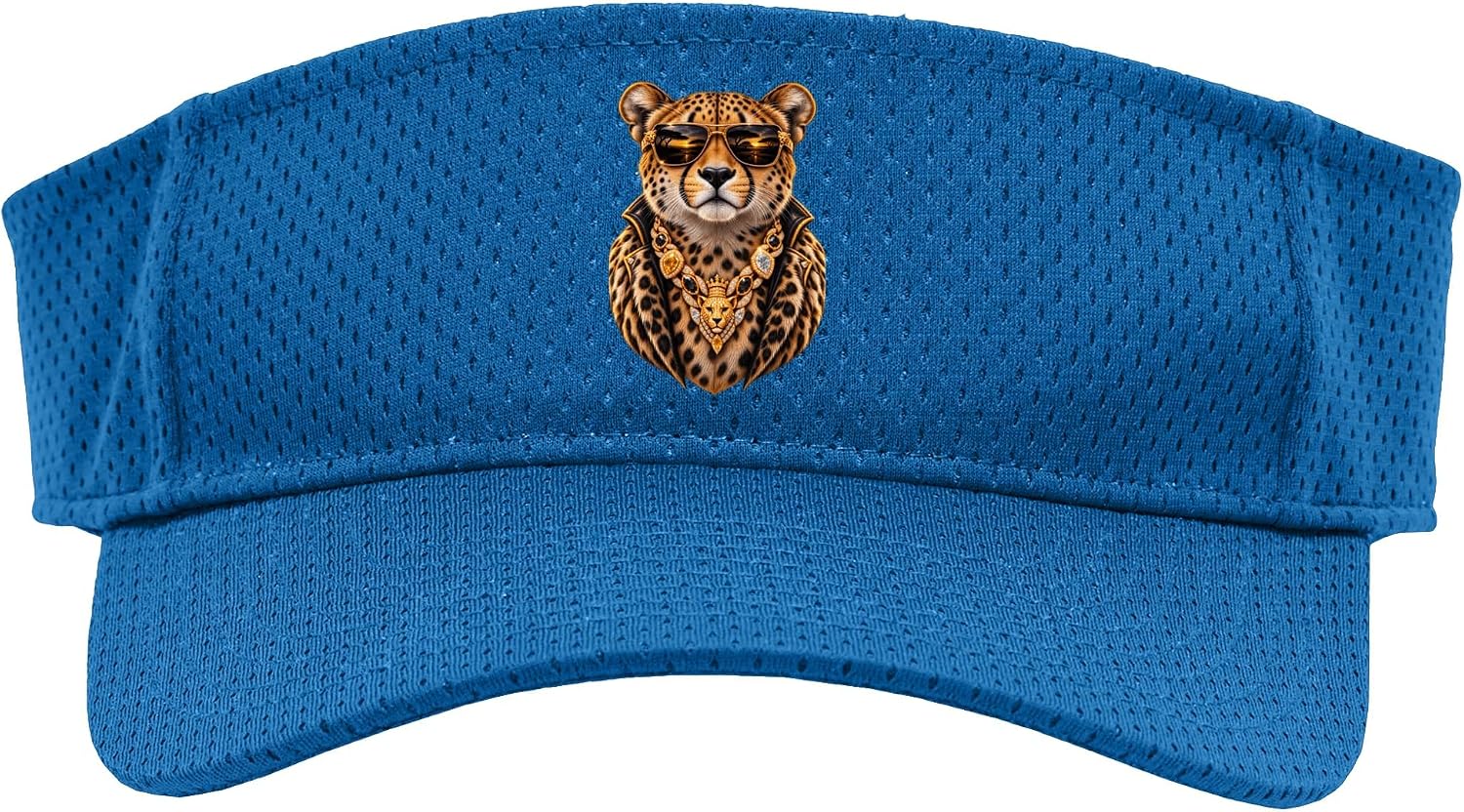 Cool Cheetah Sunglasses Funny Big Cat Animal Lover Gifts Sport Sun Visor