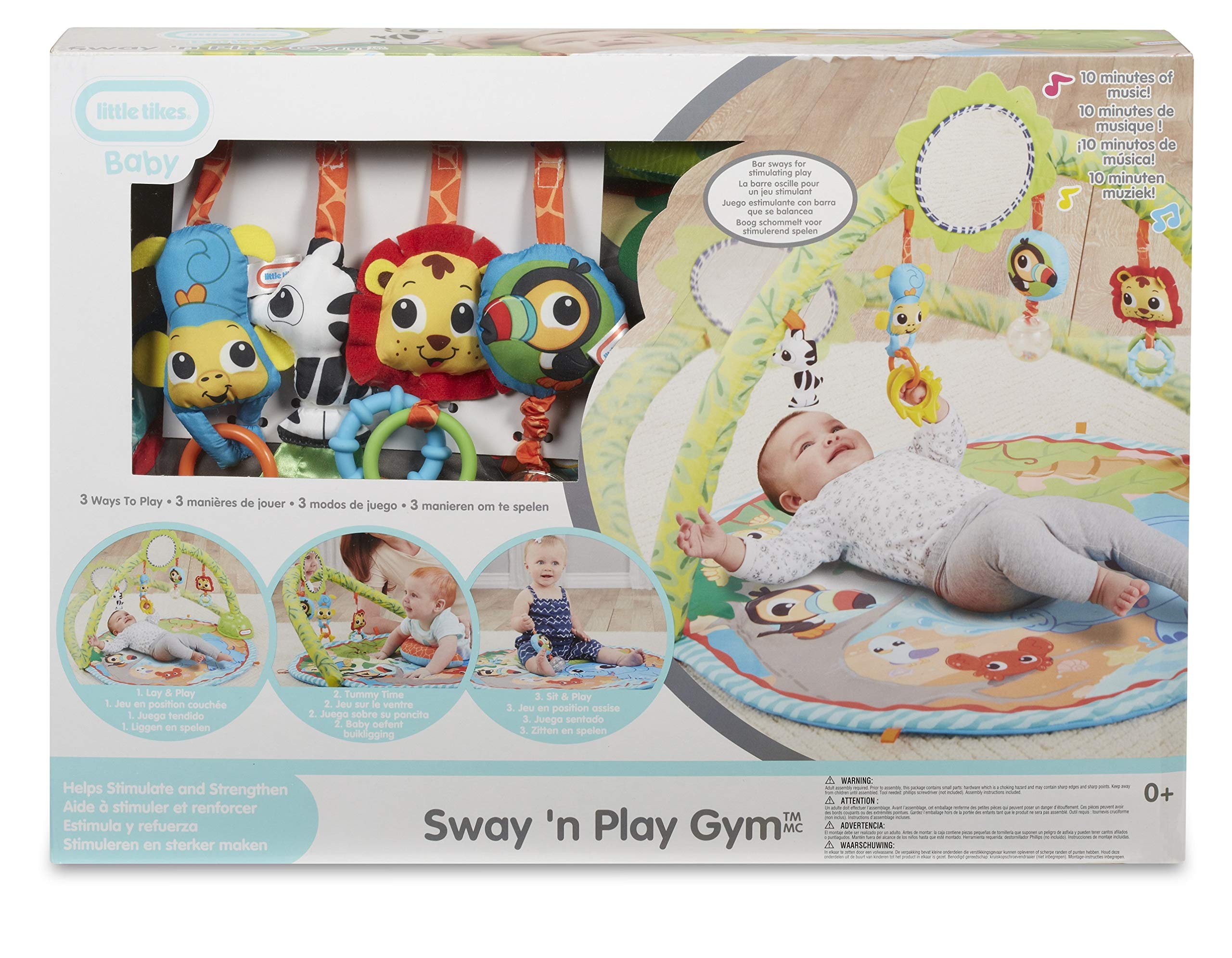 little tikes sway n play gym