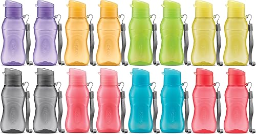 Miniatura 10 de MILTON Paquete de 192 botellas de agua para niños de 6 onzas para la escuela sin fugas, botella de agua deportiva pequeña portátil para adultos,