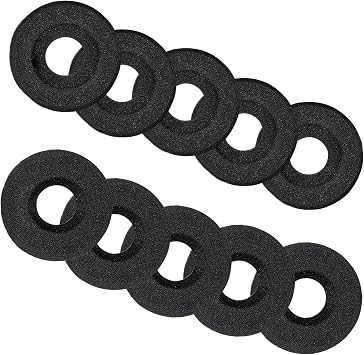 Ear Cushions for Plantronics Headset Replacement Foam Ear Pads for Plantronics HW251N HW261N HW510 HW520 Blackwire C320 3210 3220 3320 Jabra PRO 920 Biz 2300 GN2000 Headphones 10 Pack