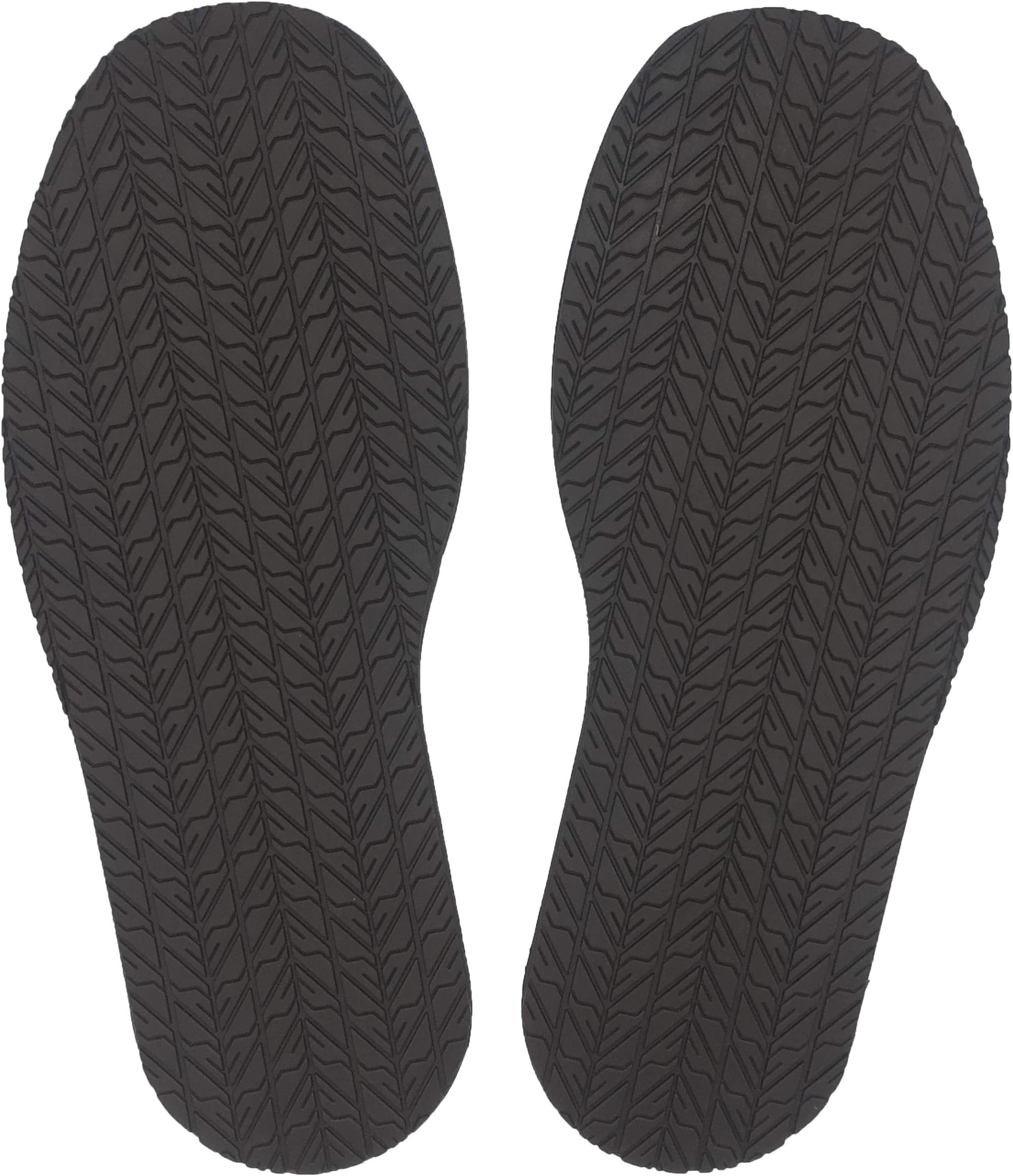 KANEIJI Shoe Replacement Rubber Out Sole,4mm Thickness, one Pair (Dark Brown)