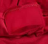 Vista 6 de Utopia Kitchen Mantel de spándex de 6 pies [1 unidad, rojo] 200 GSM elástico, ajustado, lavable y resistente a las arrugas, cubierta rectangular