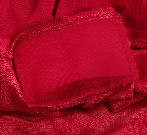 Miniatura 5 de Utopia Kitchen Mantel de elastano (6 pies, rojo) de 7.05 ozm ajustado, ajustado, lavable y resistente a las arrugas, elástico, rectangular, para