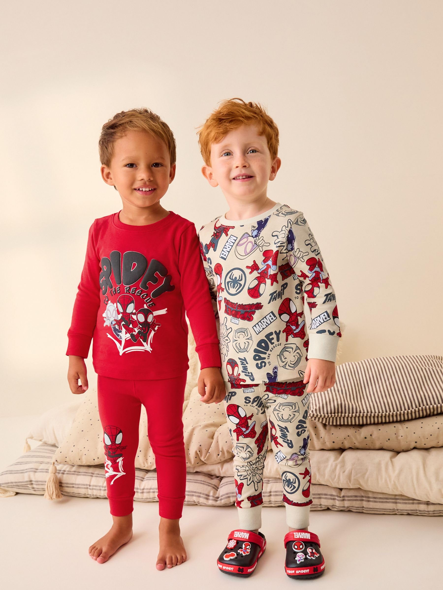 NEXT Jungen Kuschelpyjama, 2er-Pack