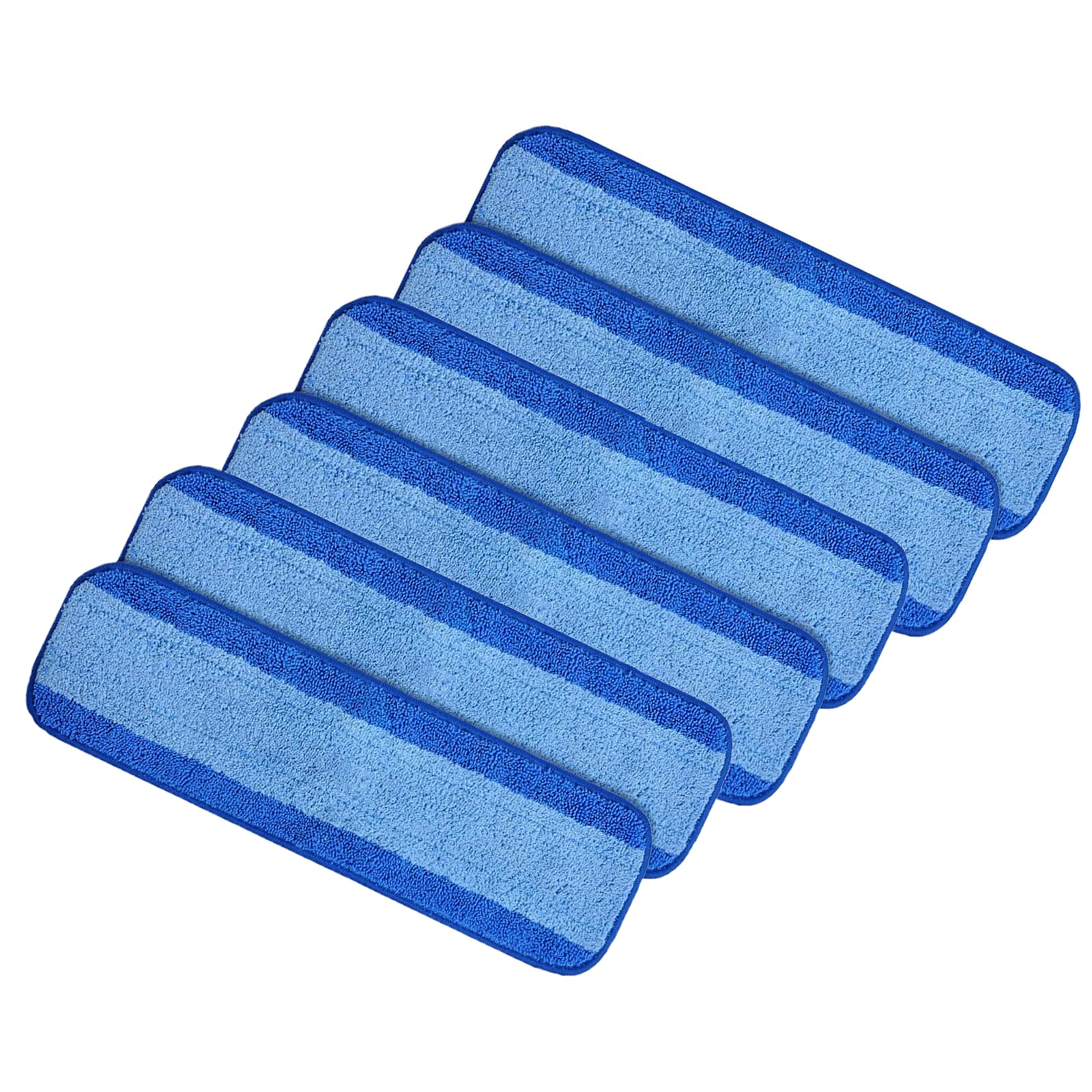 Mop pads microfibre de 46 cm pour nettoyer le bois dur et le carrelage de la maison