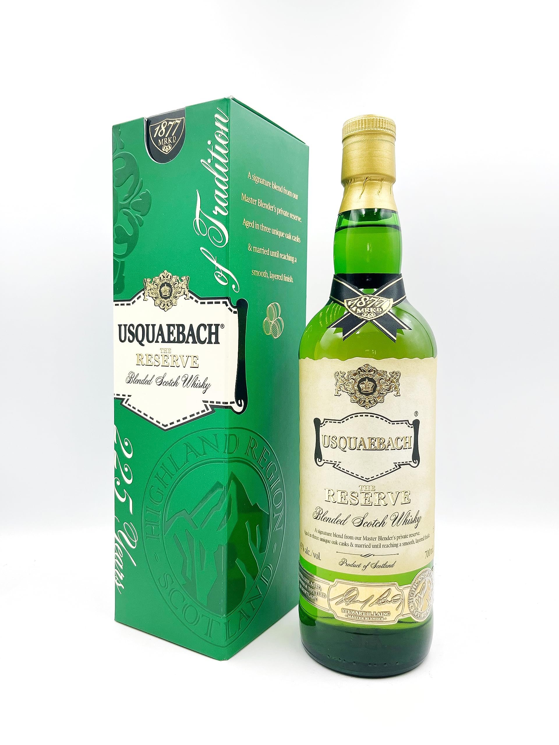Amazon.co.jp: ウシュクベ リザーブ 700ml 43度 [正規品] : 食品・飲料 