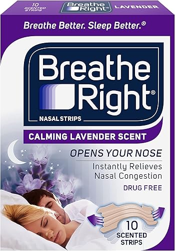 Respira derecha lavanda 10 unidades