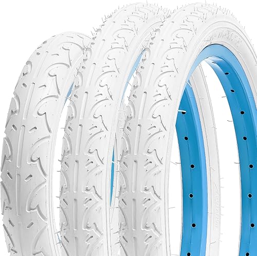 1 neumático delantero de 12 12 x 2 14 (62-203) y 2 neumáticos traseros de 16 x 1.75 pulgadas (47-305) (1+2) adecuados para cochecito individual y