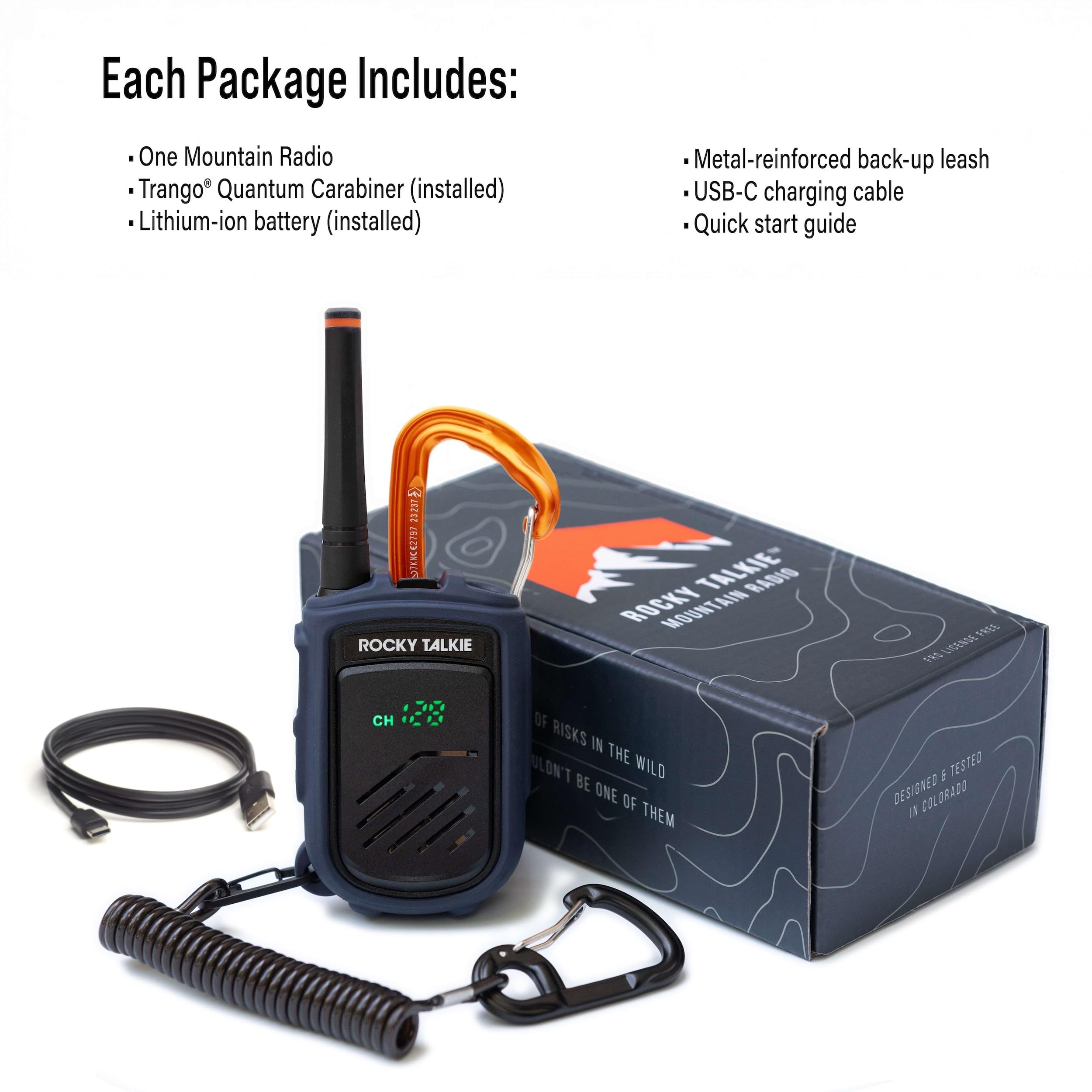 Amazon.com: Rocky Talkie Mountain Radio - Long Range Walkie Talkie