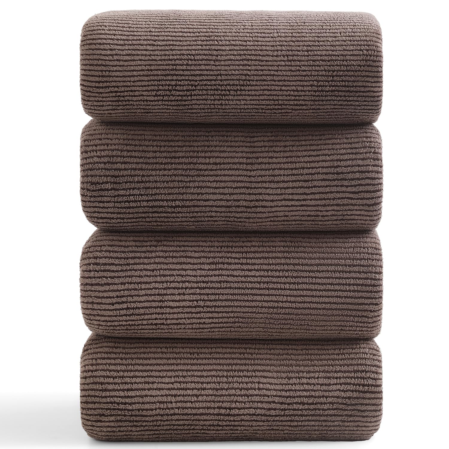 4 Piece Bath Towel Set 35x70Oversized Bath Towel for Bathroom Ultra Soft Fluffy Extra Large Bath Sheet Luxury