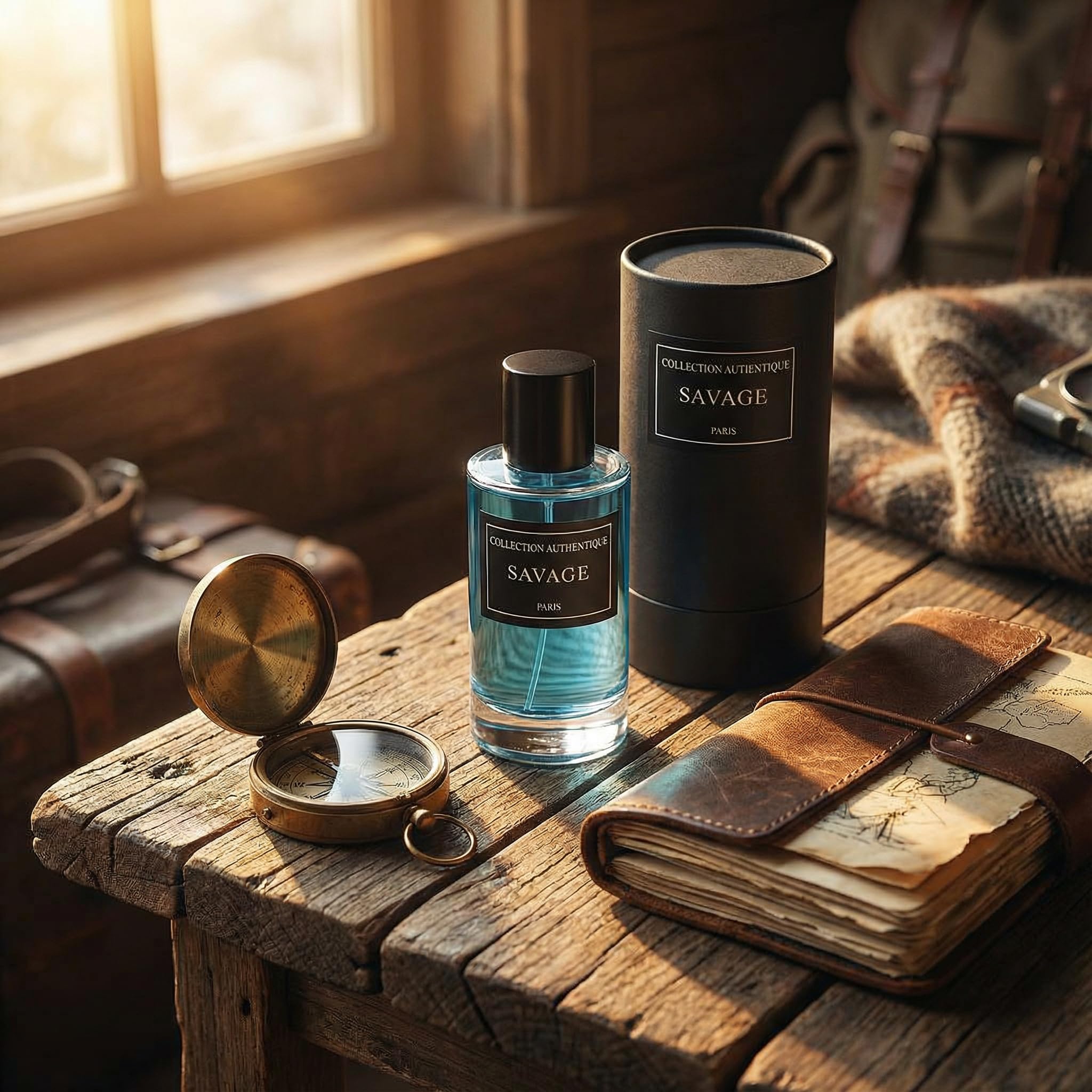 SAVAGE Authentique Intense – Extrait de Parfum 50ml – Parfum Boisé, Aromatique et Frais - Haute Concentration – Fragrance Longue Durée Idée Cadeau Prestige