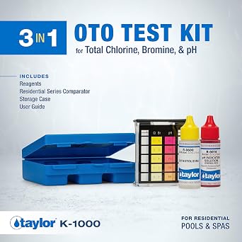 Taylor K-1000 Basic Residential Pool & Spa Test Kit